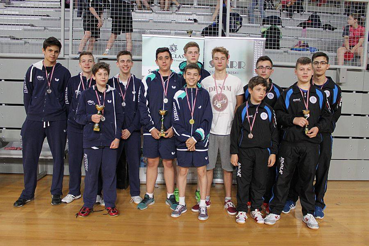 Mladost ekipno - 2. mjesto u juniorima