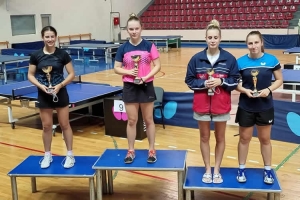 Hana Arapović na pobjedničkom postolju